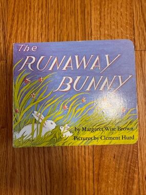 The Runaway Bunny Picture Book - Purple & Green Cover